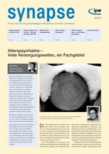 Alterspsychiatrie – Viele Versorgungswelten, ein Fachgebiet