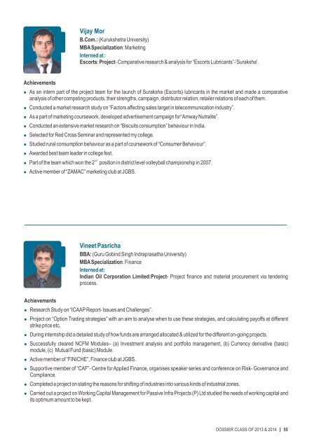 Part 2_MBA Placement Brochure 2011-2013 - Jindal Global ...