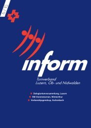 inform - TURNVERBAND Luzern, Ob- und Nidwalden