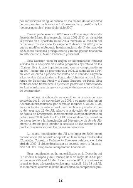 relaciones financieras entre espaÃ±a y la uniÃ³n europea 2010