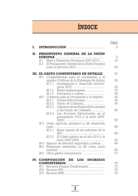 relaciones financieras entre espaÃ±a y la uniÃ³n europea 2010