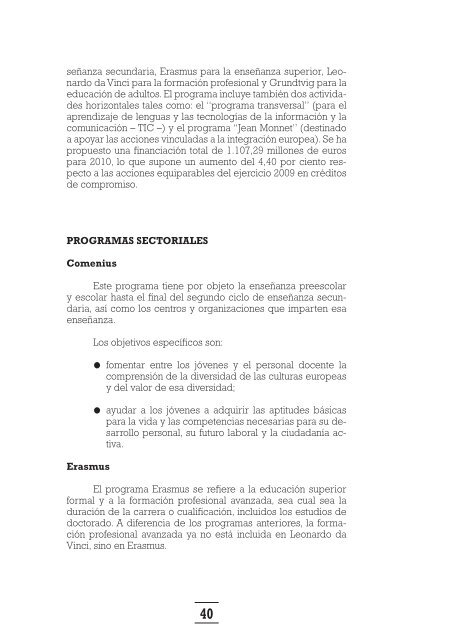 relaciones financieras entre espaÃ±a y la uniÃ³n europea 2010