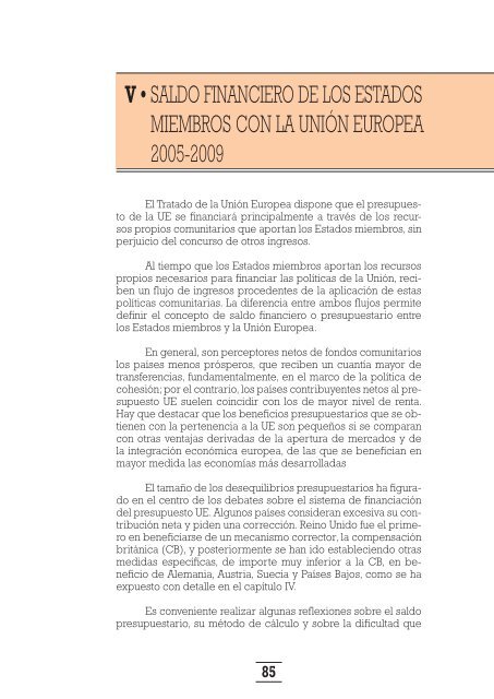 relaciones financieras entre espaÃ±a y la uniÃ³n europea 2010