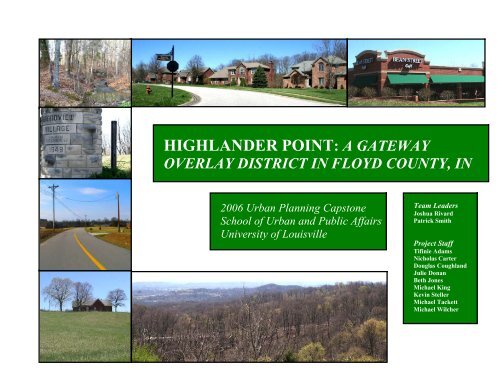 HIGHLANDER POINT: A GATEWAY - Floyd County Indiana