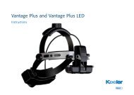 Vantage Plus and Vantage Plus LED - Keeler Instruments