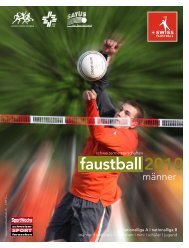 Programmheft Feld 2010 als PDF (9MB) - Swiss Faustball