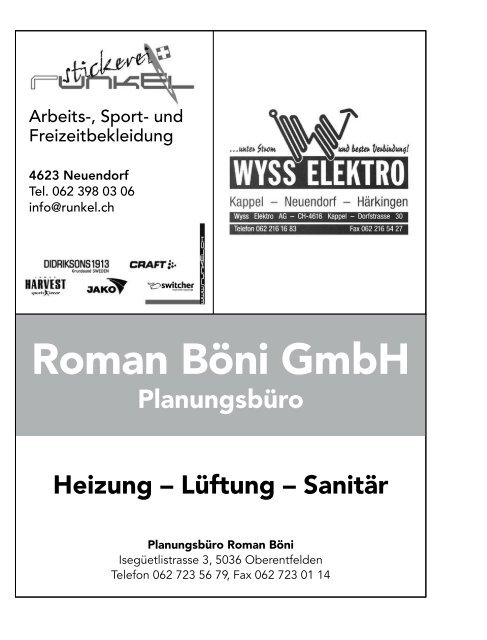 Programmheft Feld 2010 als PDF (9MB) - Swiss Faustball