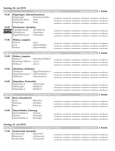 Programmheft Feld 2010 als PDF (9MB) - Swiss Faustball