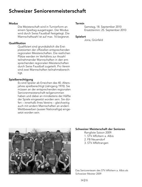 Programmheft Feld 2010 als PDF (9MB) - Swiss Faustball