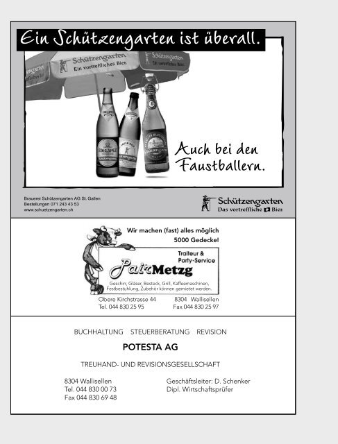 Programmheft Feld 2010 als PDF (9MB) - Swiss Faustball