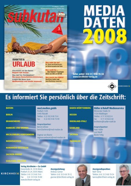 Infos unter: 6131/ 9 60 70-21 Infos unter: ... - Kirchheim-Verlag