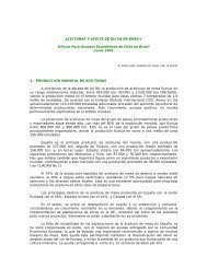 Aceitunas y aceite de oliva en Brasil - Bolsa de Comercio de Mendoza
