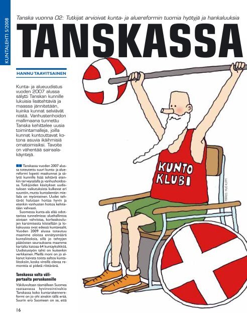 Painetun lehden PDF-versio - Kuntalehti