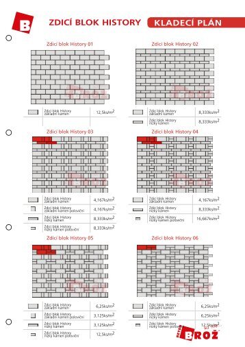 Zdici blok History - Beton BroÅ¾
