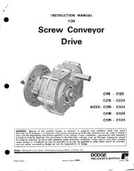 Screw Conveyor Drive - PTplace.com