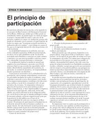 El principio de participaciÃ³n - Centro de BioÃ©tica 