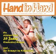 Hand in Hand 02/2001 - Albert-Schweitzer-Verband