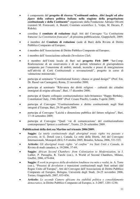 verbale n. 11 del 9 novembre 2009. pdf - Dipartimento di ...