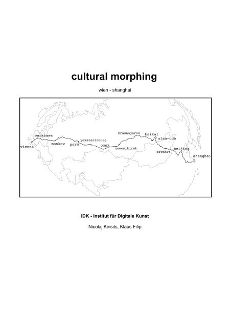 cultural morphing - IDK