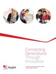 annual reporT - SingTel