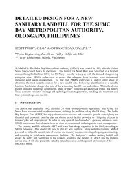 SITE SELECTION STUDY FOR A NEW SANITARY ... - Ausenco