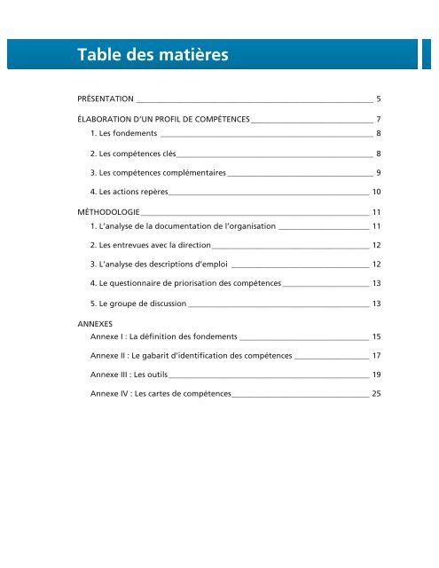 Guide d'utilisation du Référentiel de compétences du gestionnaire ...