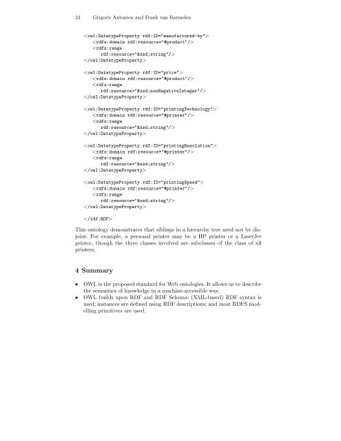 Web Ontology Language: OWL - Vrije Universiteit Amsterdam