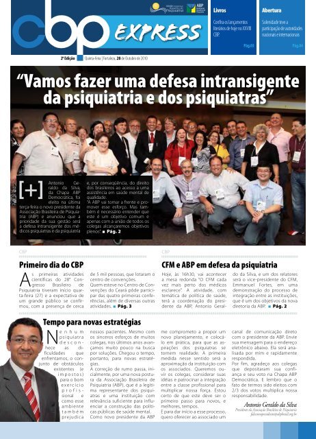 cbp express - XXXI Congresso Brasileiro de Psiquiatria