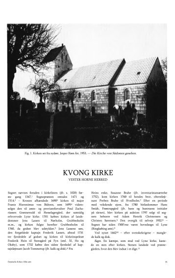 KVONG KIRKE - Danmarks Kirker