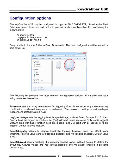 Hardware Keylogger User Guide - KeyGrabber USB