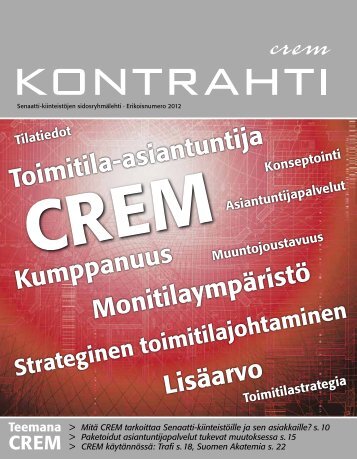 CREM-numero/2012 - Senaatti-kiinteistÃ¶t