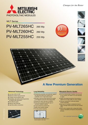 MLT-HC-Series Datasheet - Mitsubishi Electric