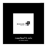 Commitment to value - Masan Group