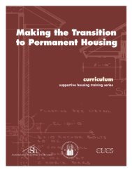 Making the Transition to Permanent Housing - OneCPD