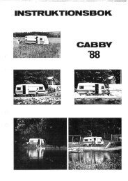 Instruktionsbok Cabby 1988