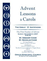 Advent Lessons and Carols 2007.pub - Grace Episcopal Church