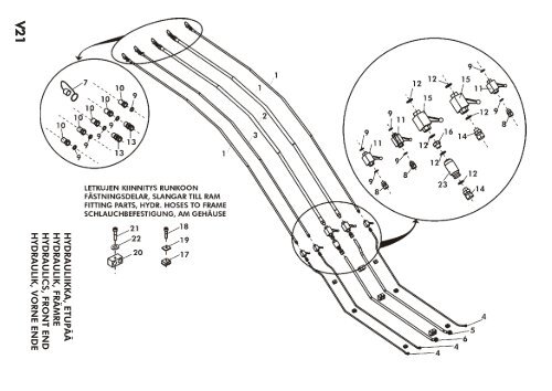 varaosaluettelo reservdelskatalog spare parts catalogue - Junkkari