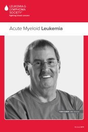Acute Myeloid Leukemia - The Leukemia & Lymphoma Society