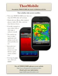 a printable thormobile info sheet - Thor Guard, Inc.