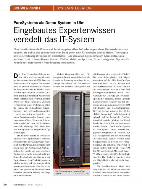 Branchenkompetenz plus Methodik ergibt Erfolg - Midrange Magazin