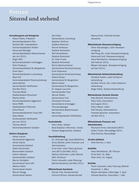 Aktueller Geschäftsbericht 2011 [PDF 8'900 KB] - Abwasserverband ...