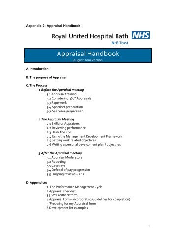 Appraisal Handbook