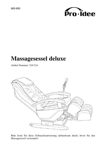 665-695 Massagesessel-deluxe