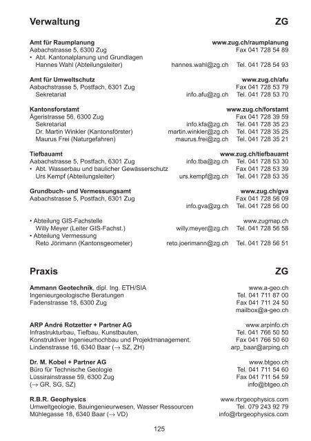 Geoscience Switzerland - Platform Geosciences, SCNAT