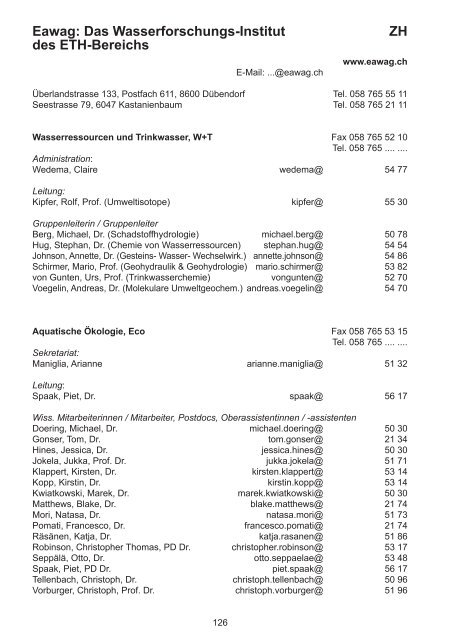 Geoscience Switzerland - Platform Geosciences, SCNAT