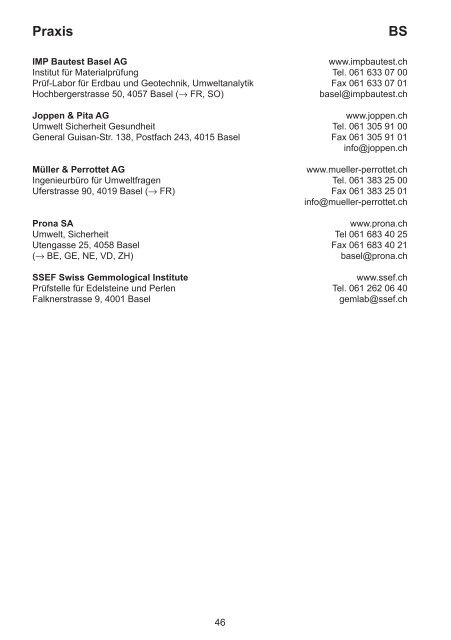 Geoscience Switzerland - Platform Geosciences, SCNAT