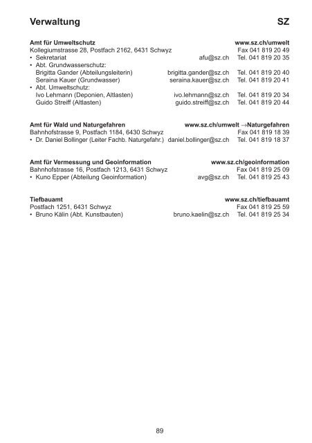 Geoscience Switzerland - Platform Geosciences, SCNAT