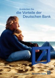 Entdecken Sie Die Vorteile Der Deutschen Bank