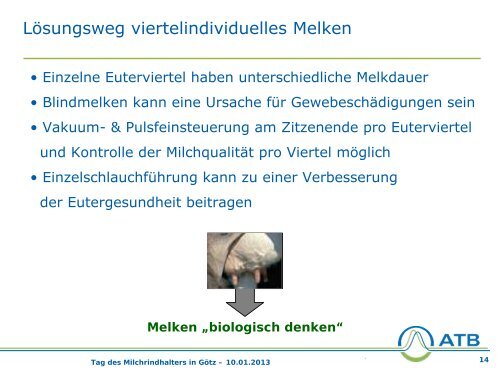 Tierwohl, Ergonomie und Nachhaltigkeit in der Milchviehhaltung