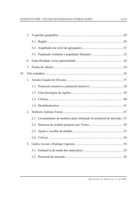 RESUMO PALAVRAS-CHAVE - GVpesquisa